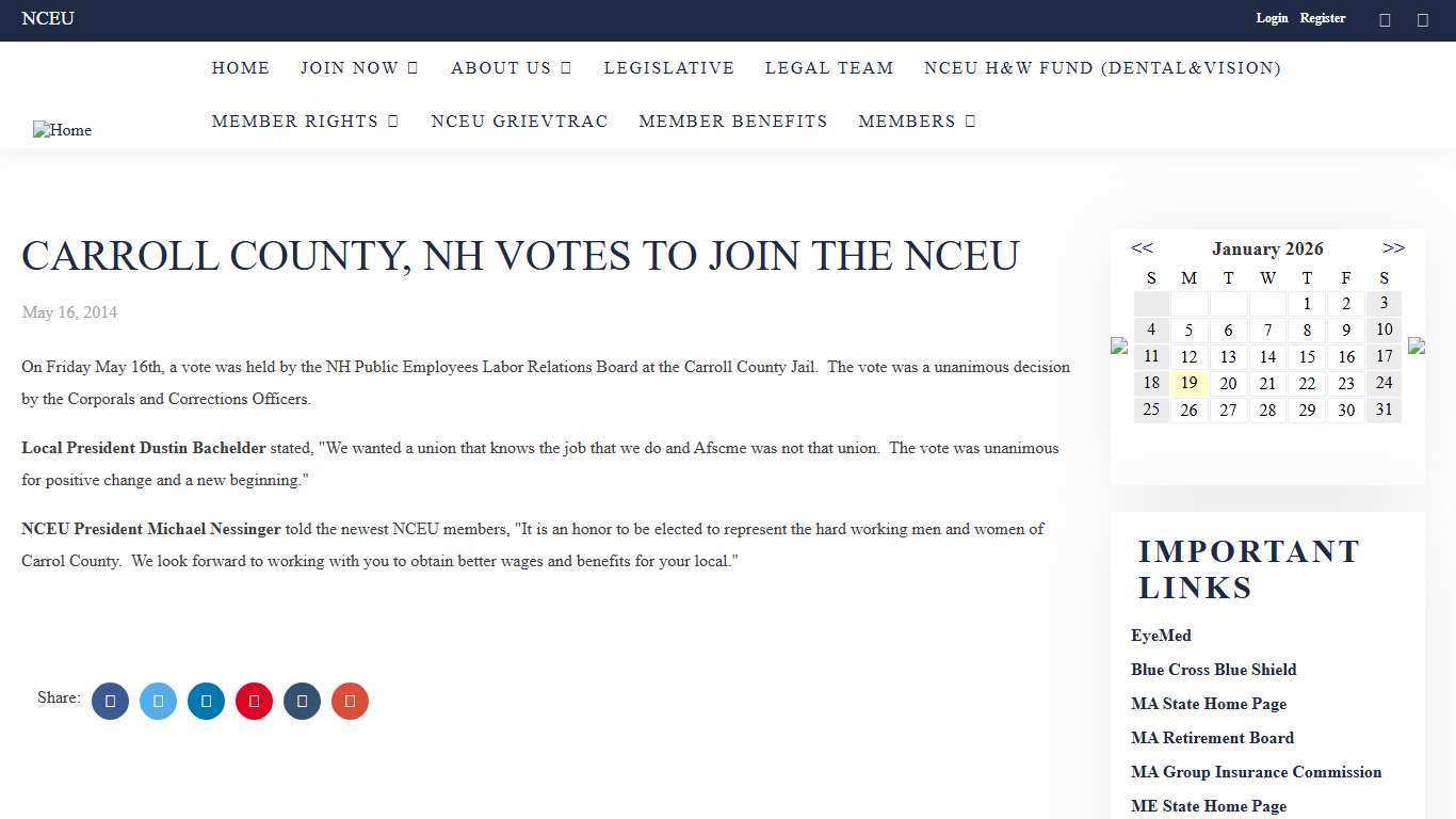 National Correctional Employees Union